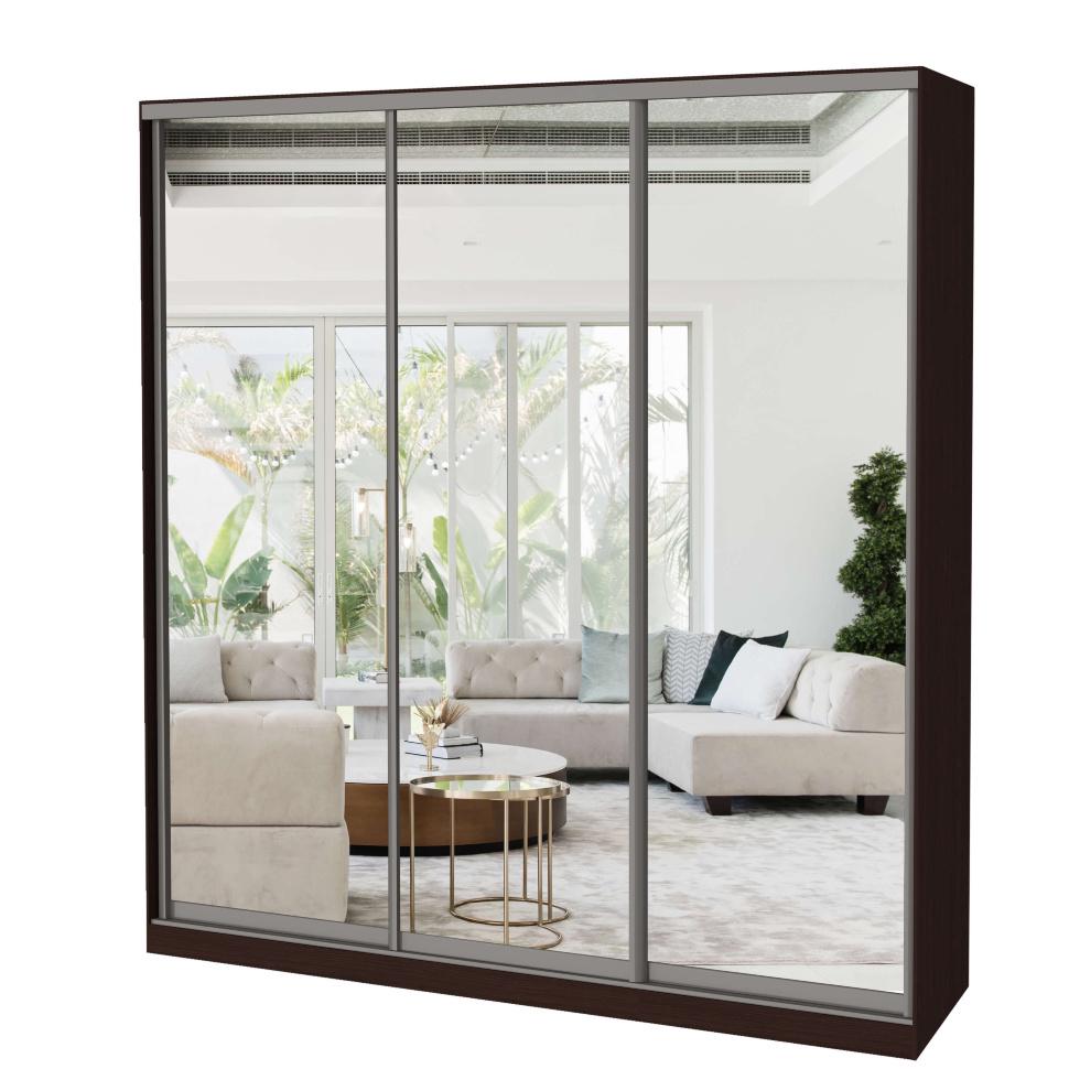 3-дверна шафа-купе Дзеркала